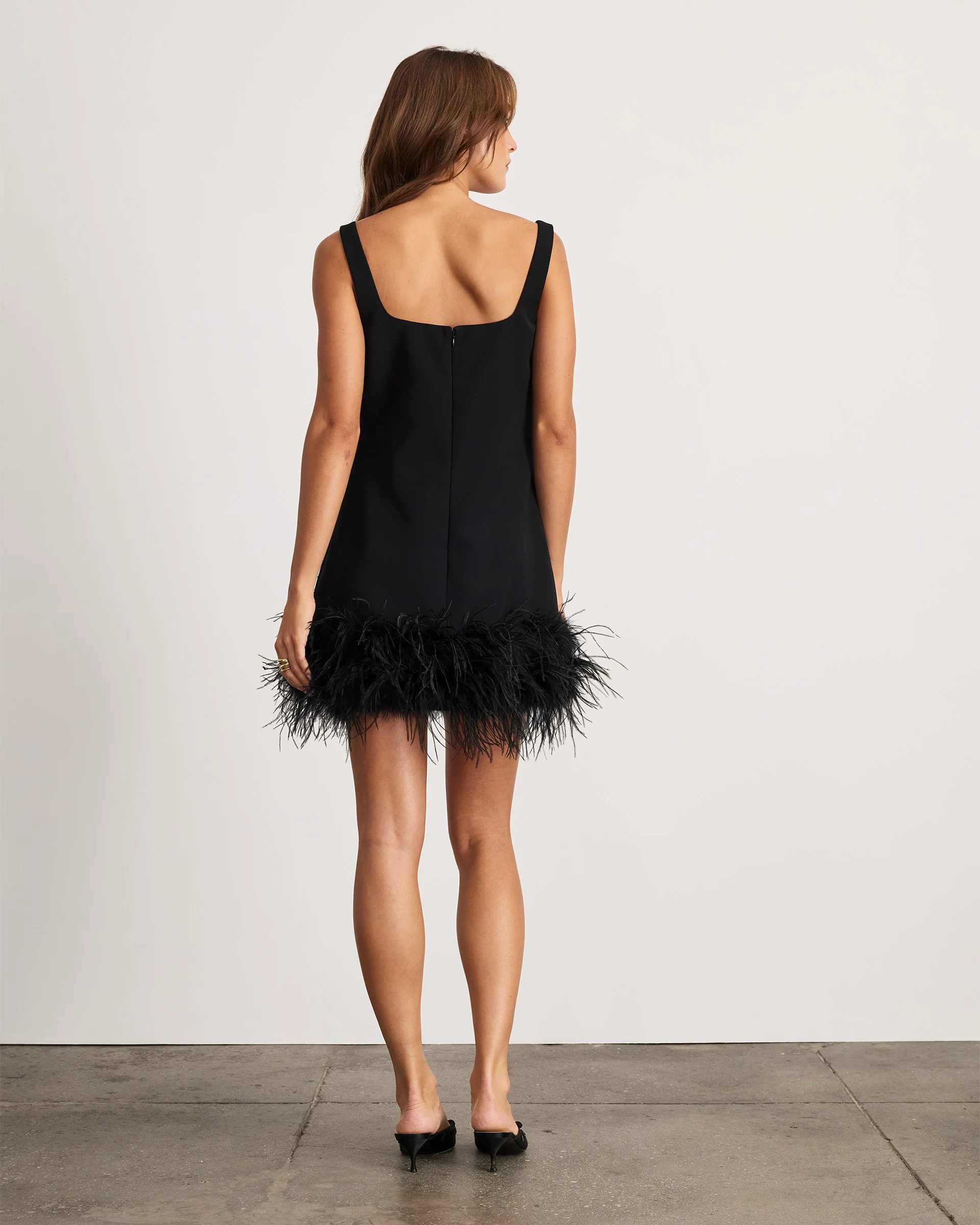 Barton Feather Dress - Image 5