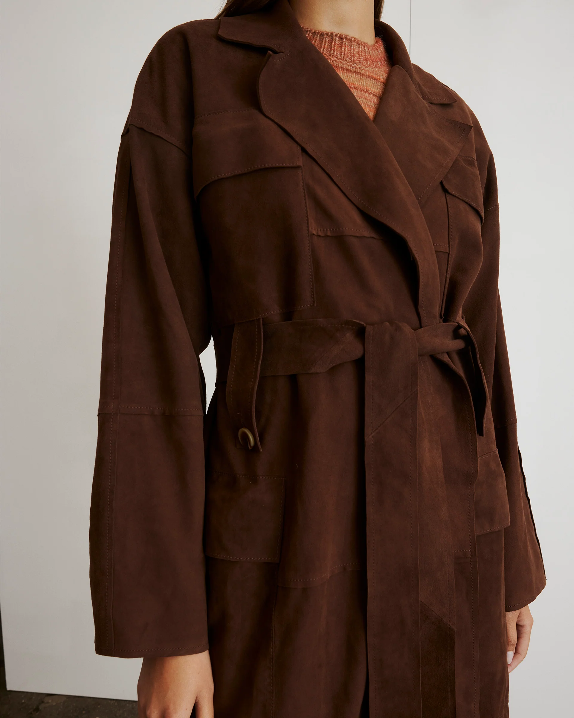 Suede Clayton Coat - Image 4