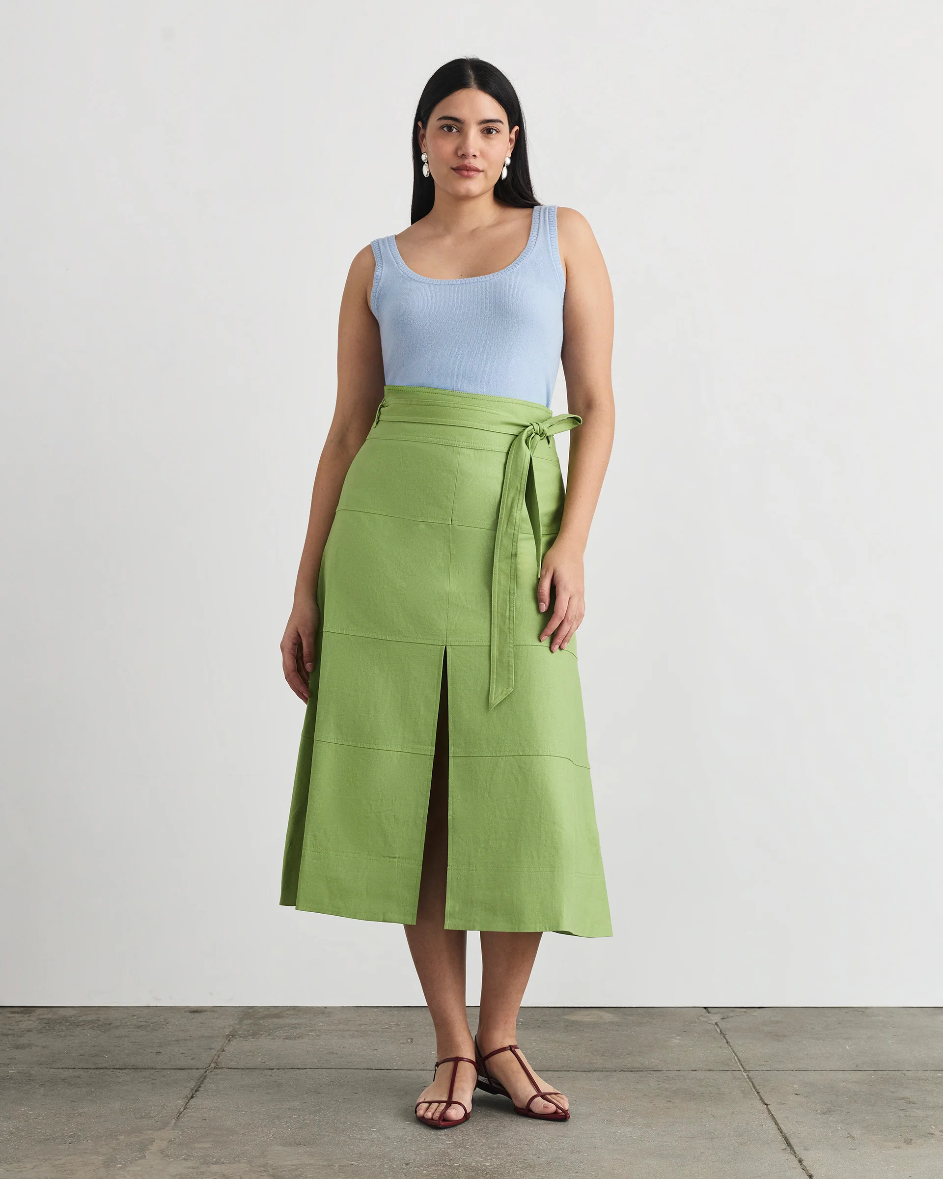 Linen Hudson Skirt - Image 2