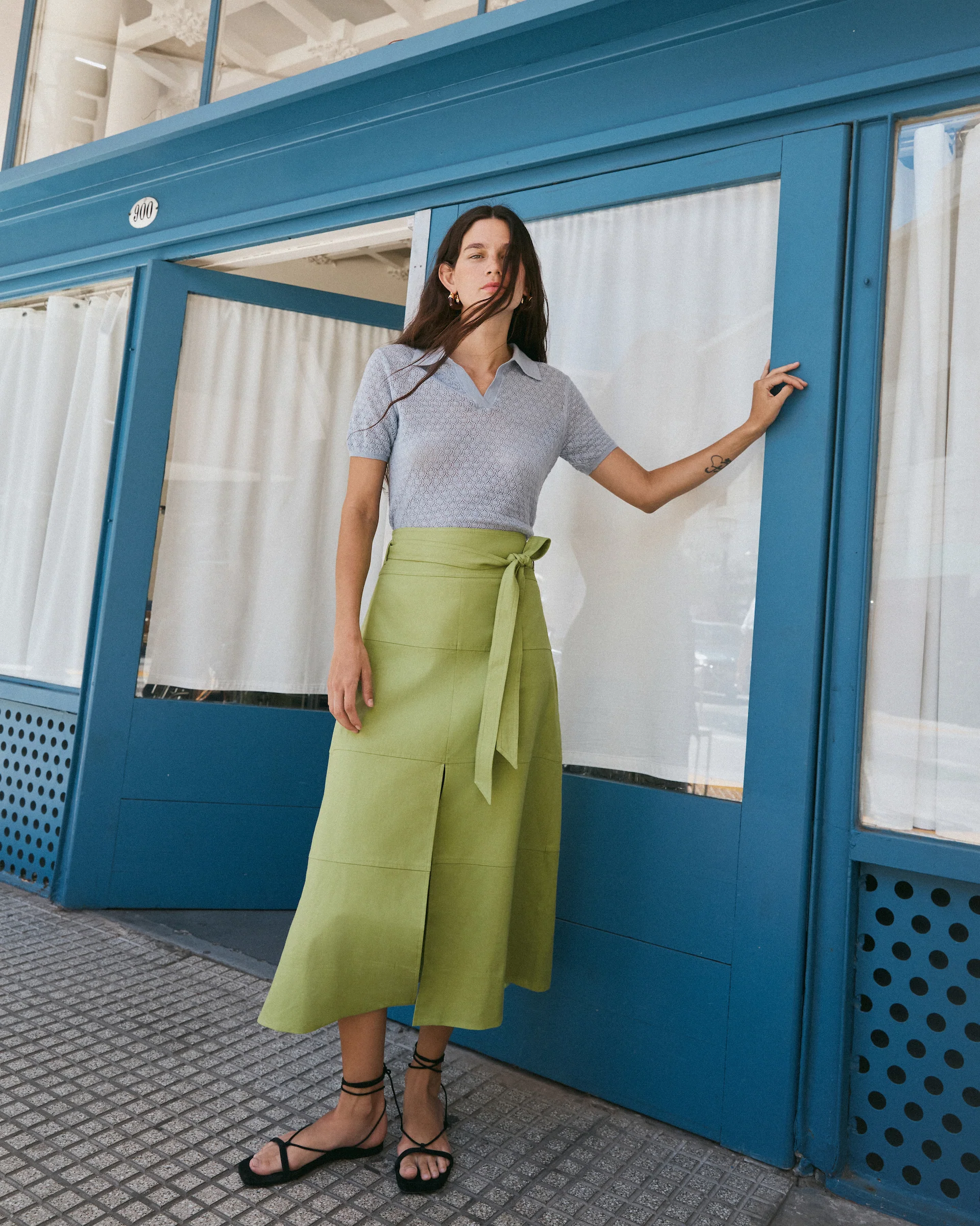 Linen Hudson Skirt - Image 3