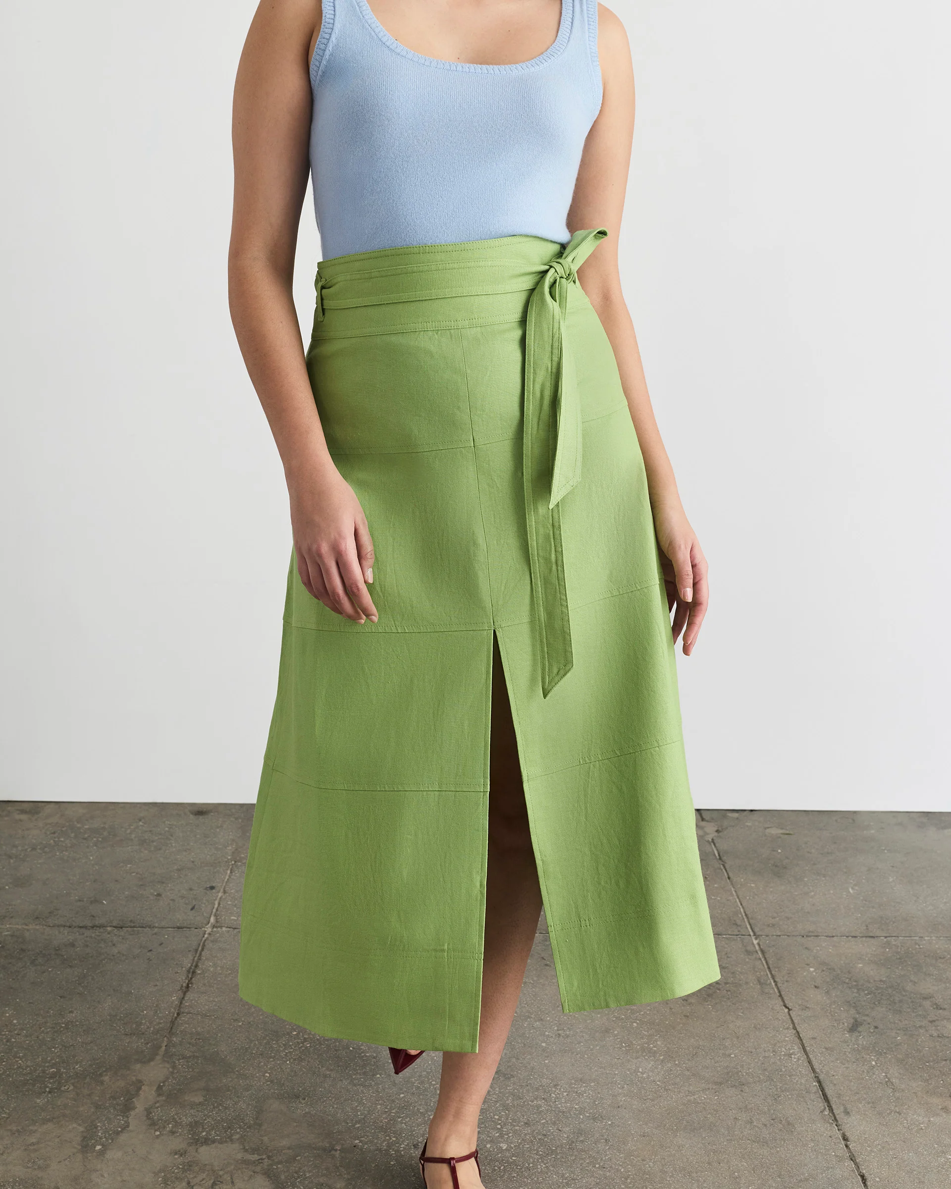 Linen Hudson Skirt - Image 5