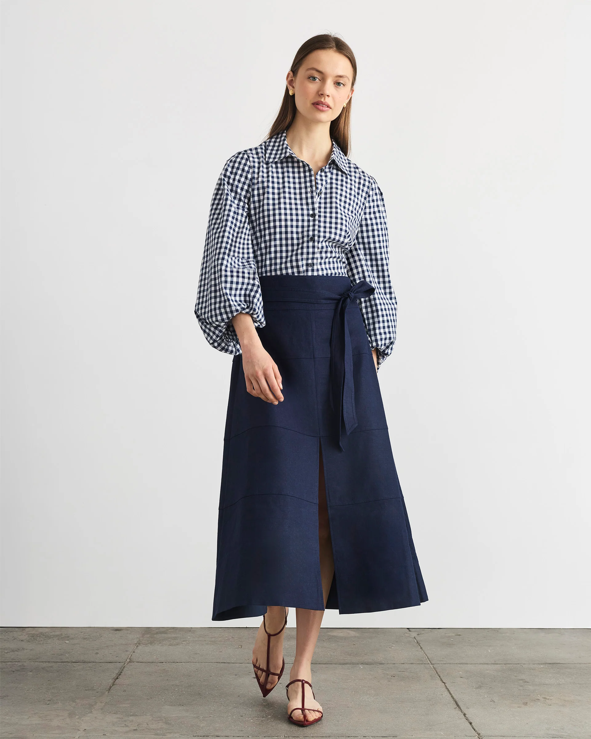 Linen Hudson Skirt - Image 2
