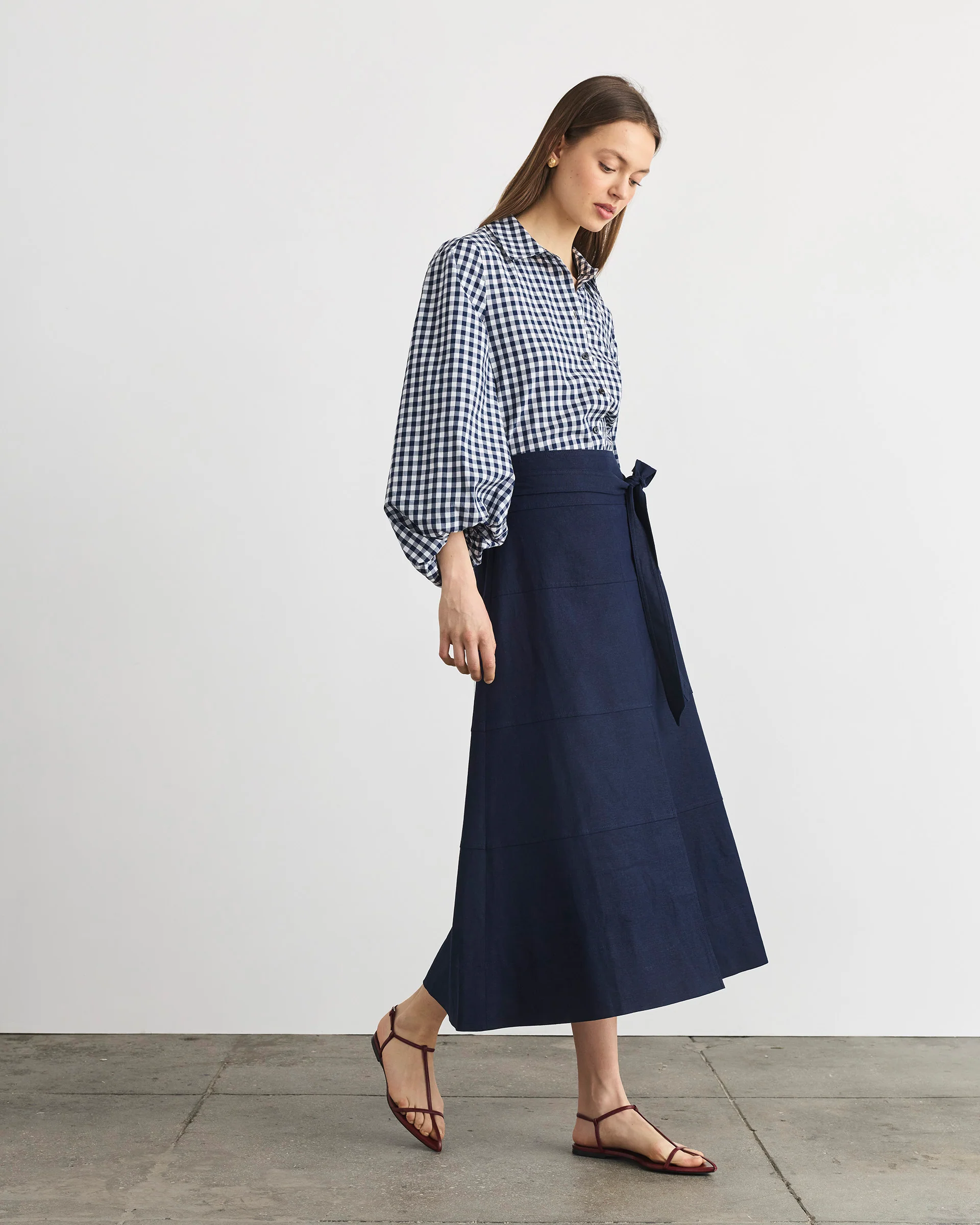 Linen Hudson Skirt - Image 3