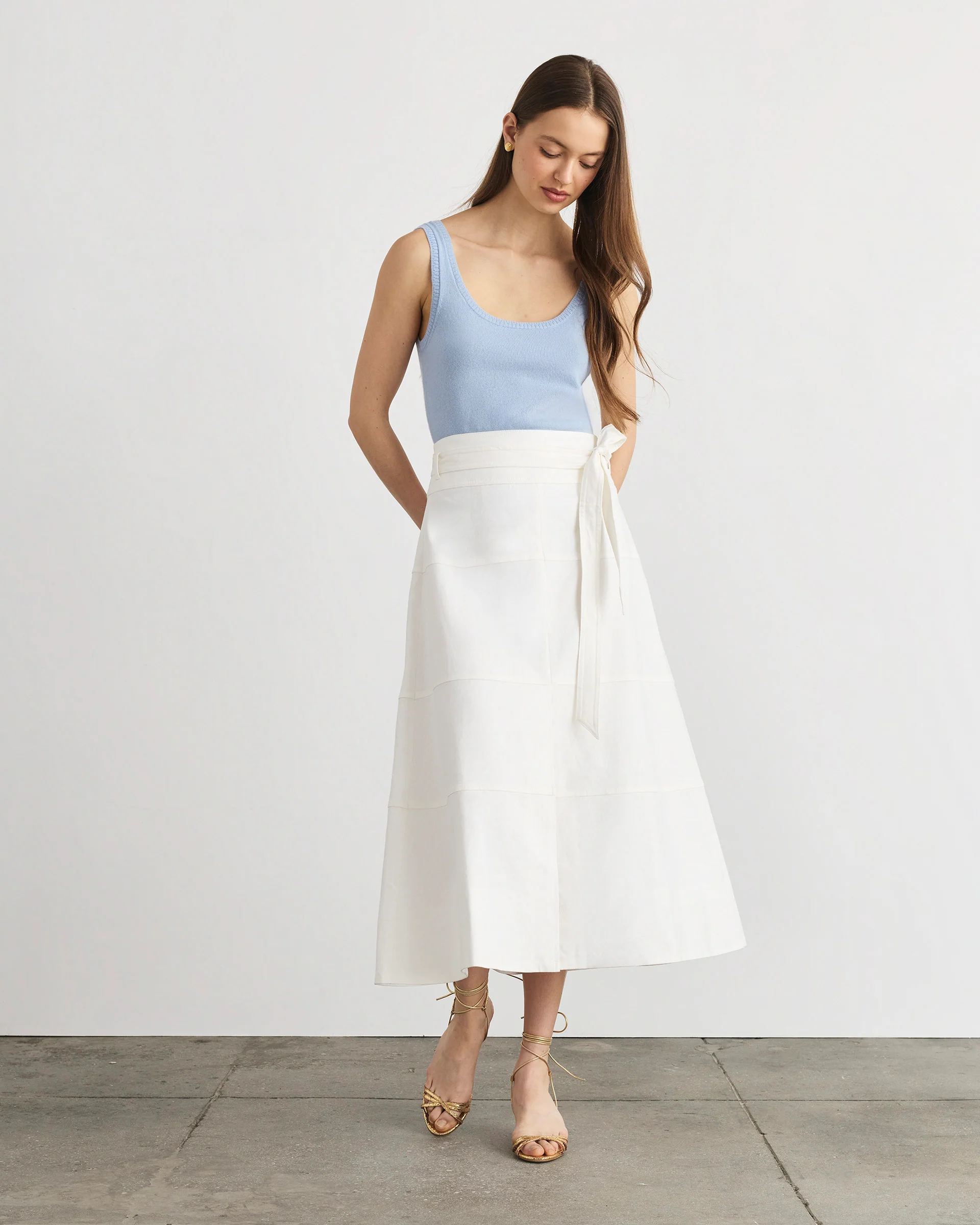 Linen Hudson Skirt - Image 3