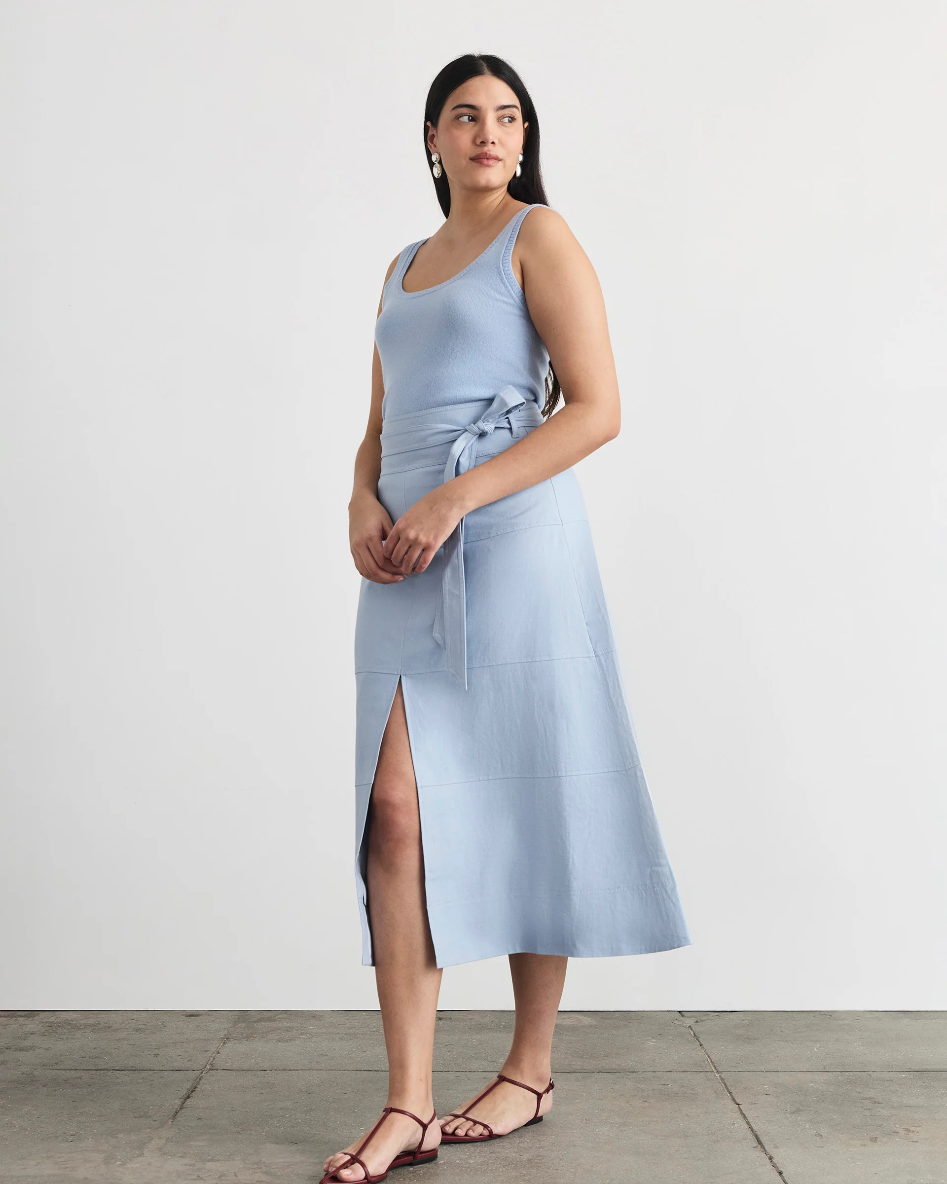 Linen Hudson Skirt - Image 2