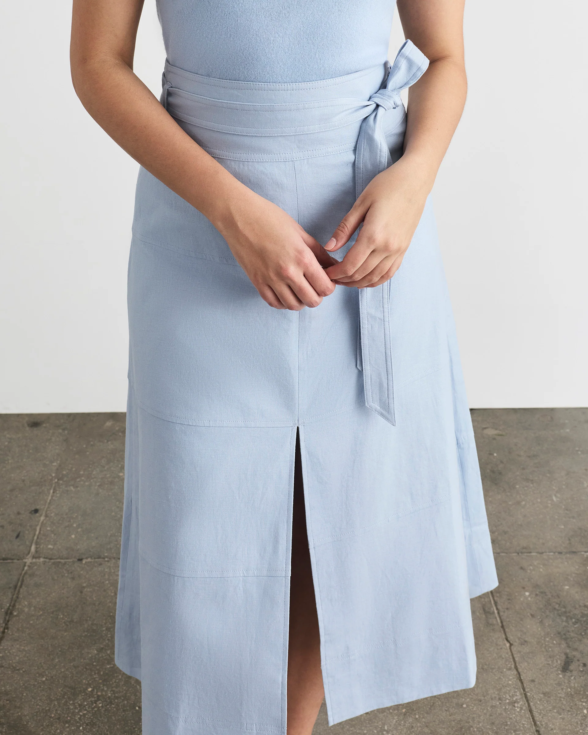 Linen Hudson Skirt - Image 4