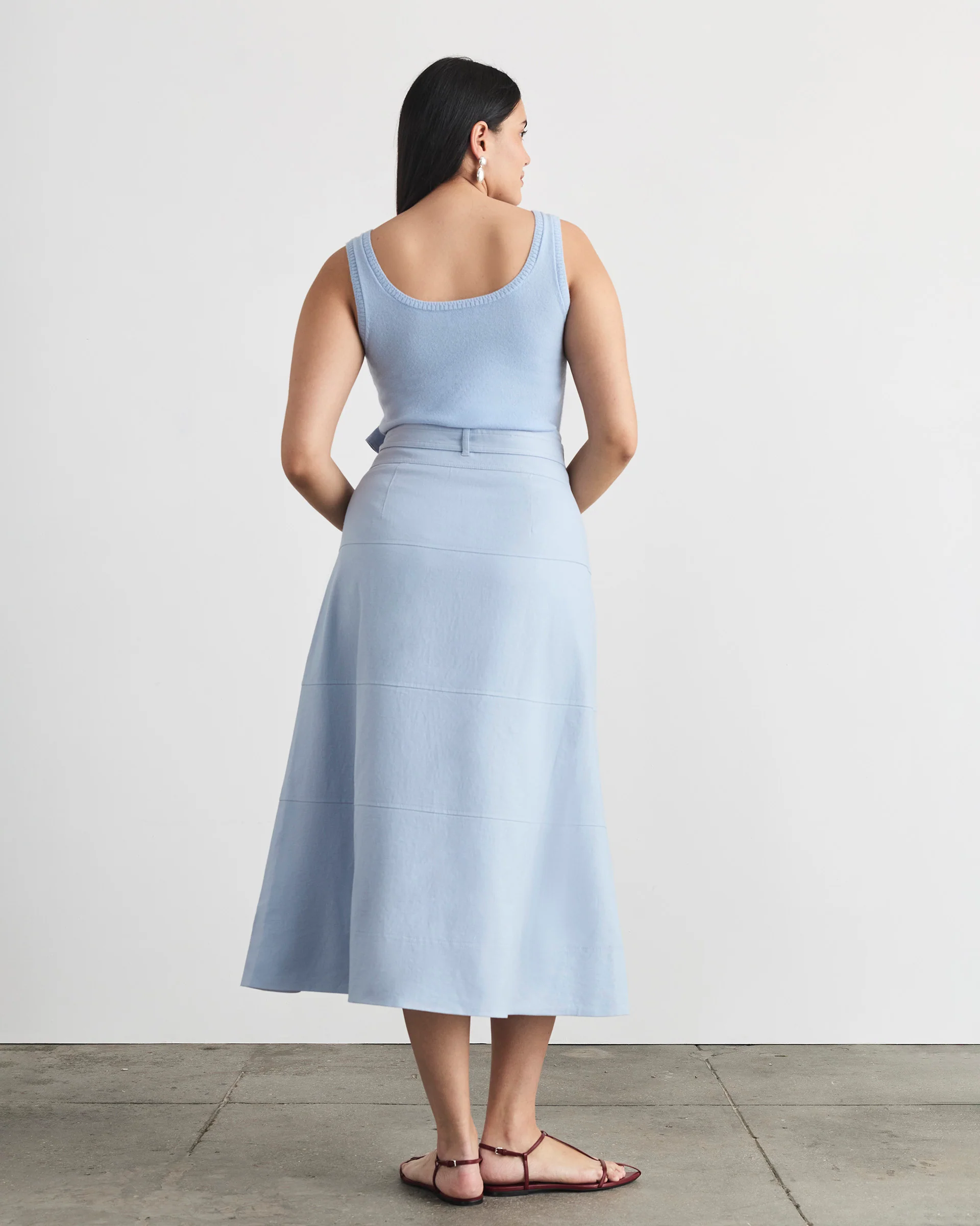Linen Hudson Skirt - Image 5