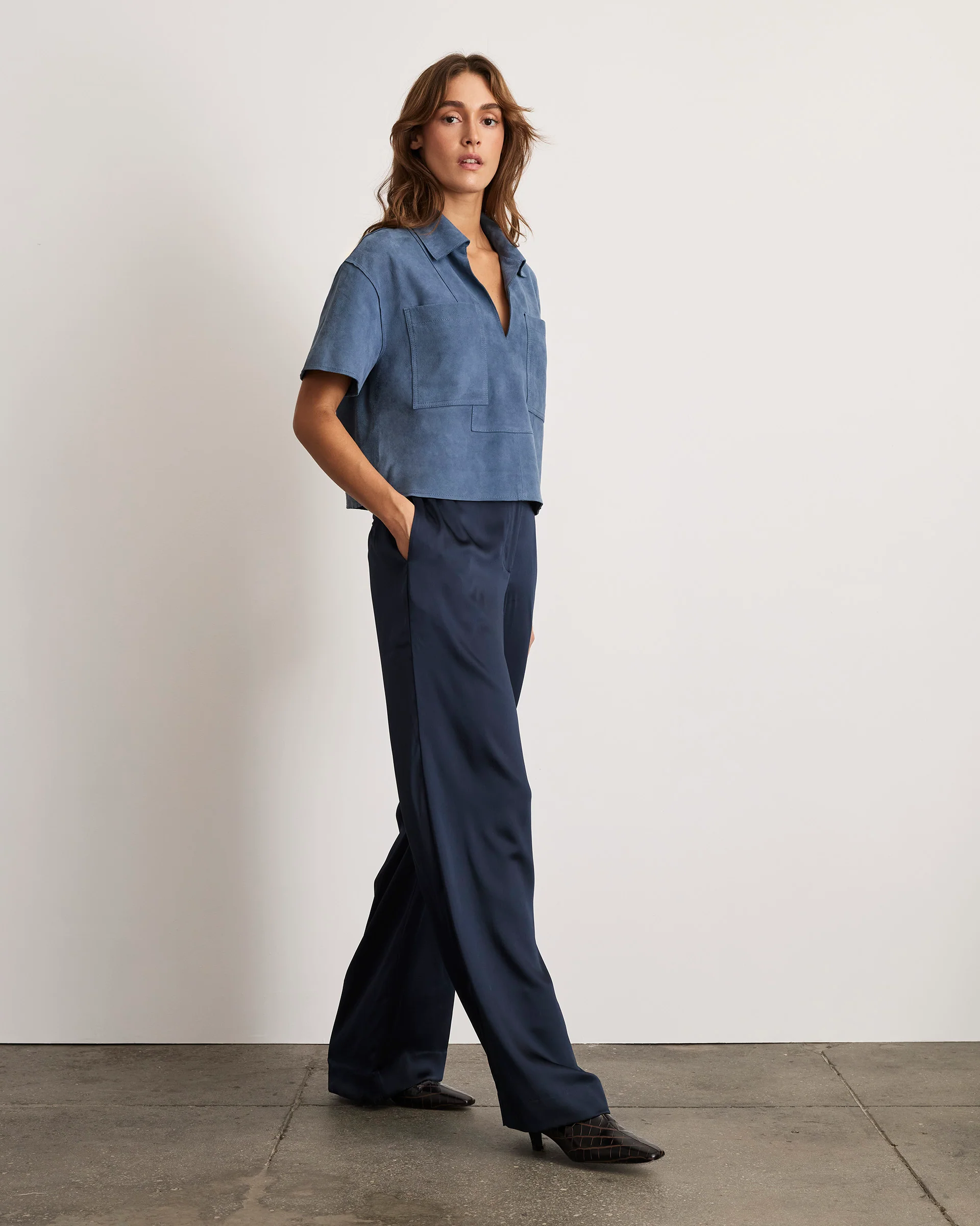 Jade Suede Top - Image 3