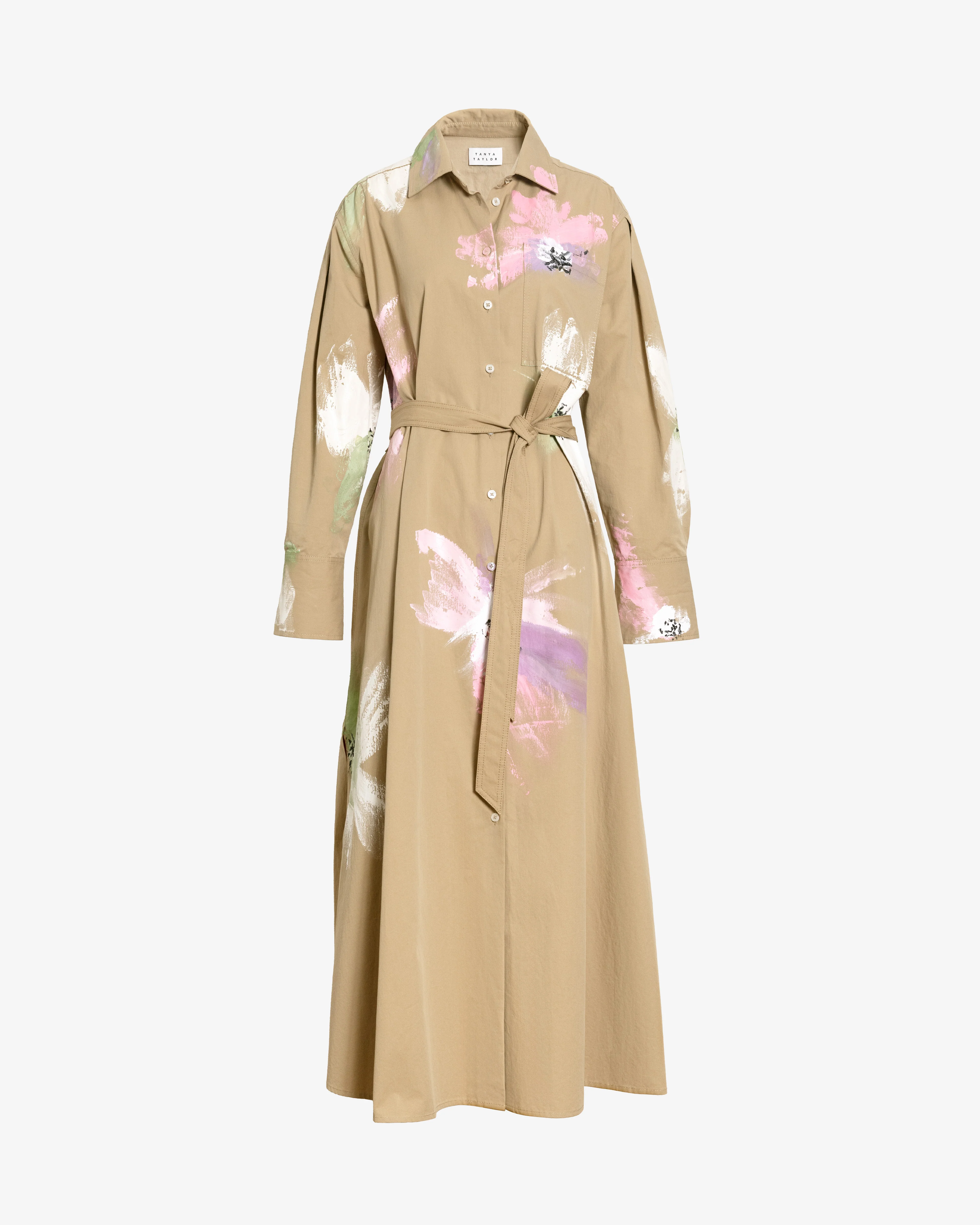 Margaux Custom Painted Shirtdress