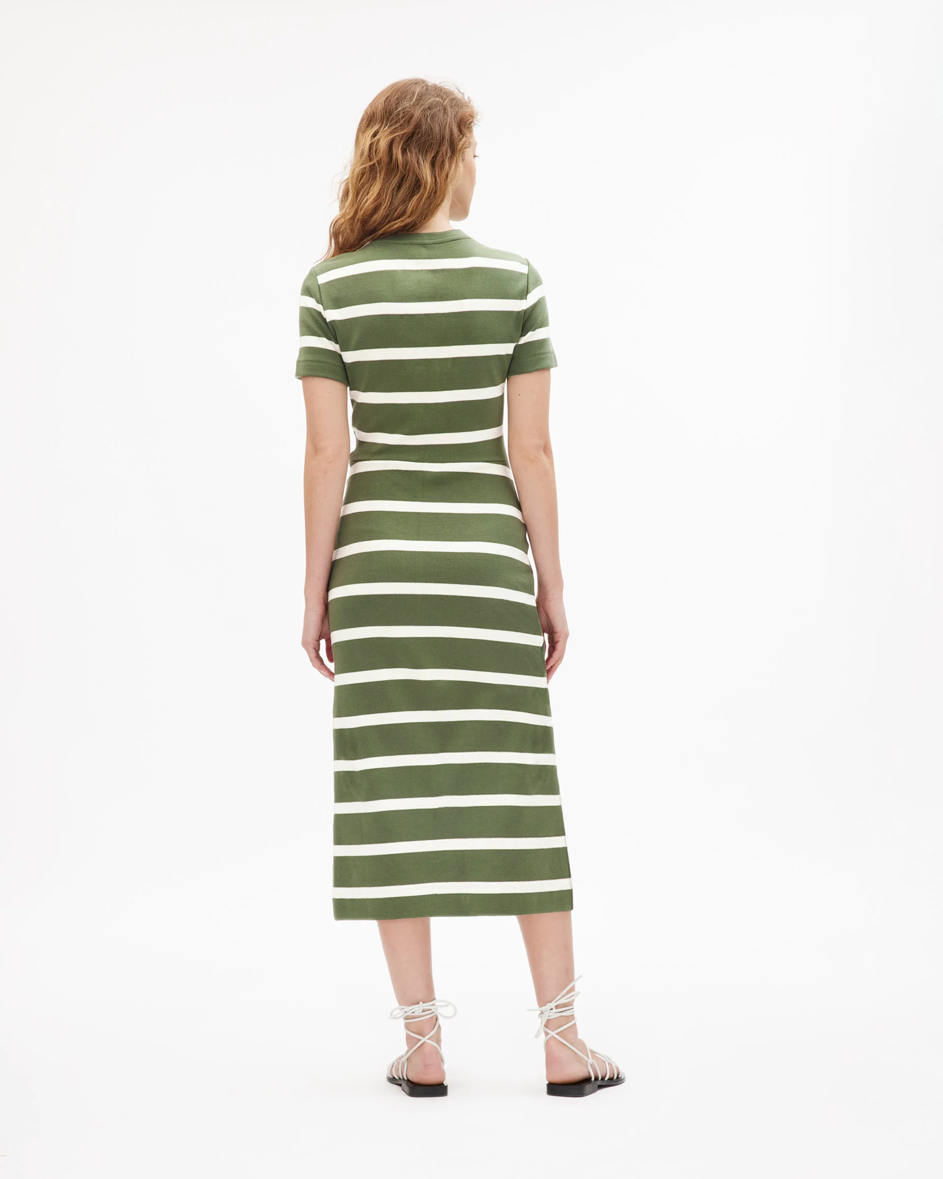 Short Sleeve Striped Cody Dress - Image 4