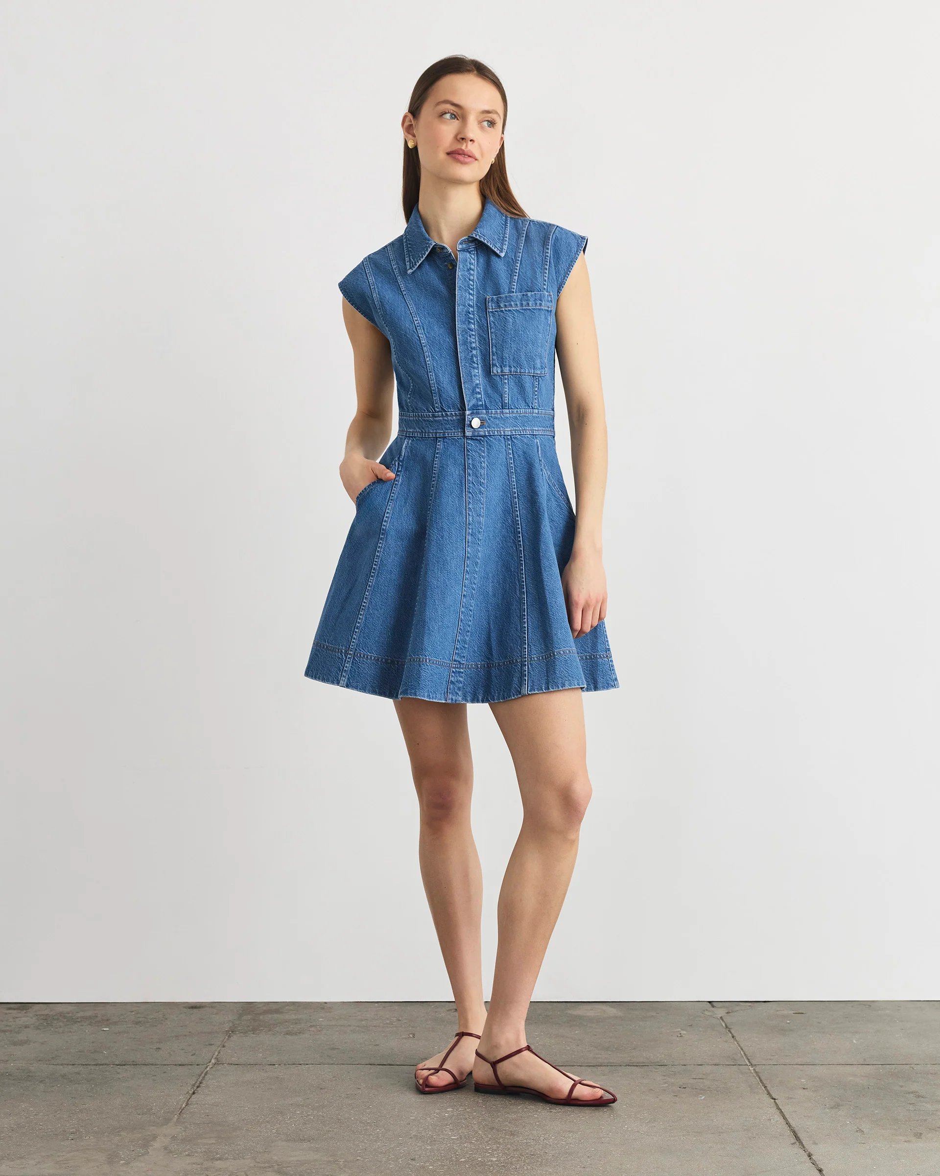 Sleeveless Hailey Dress - Image 2