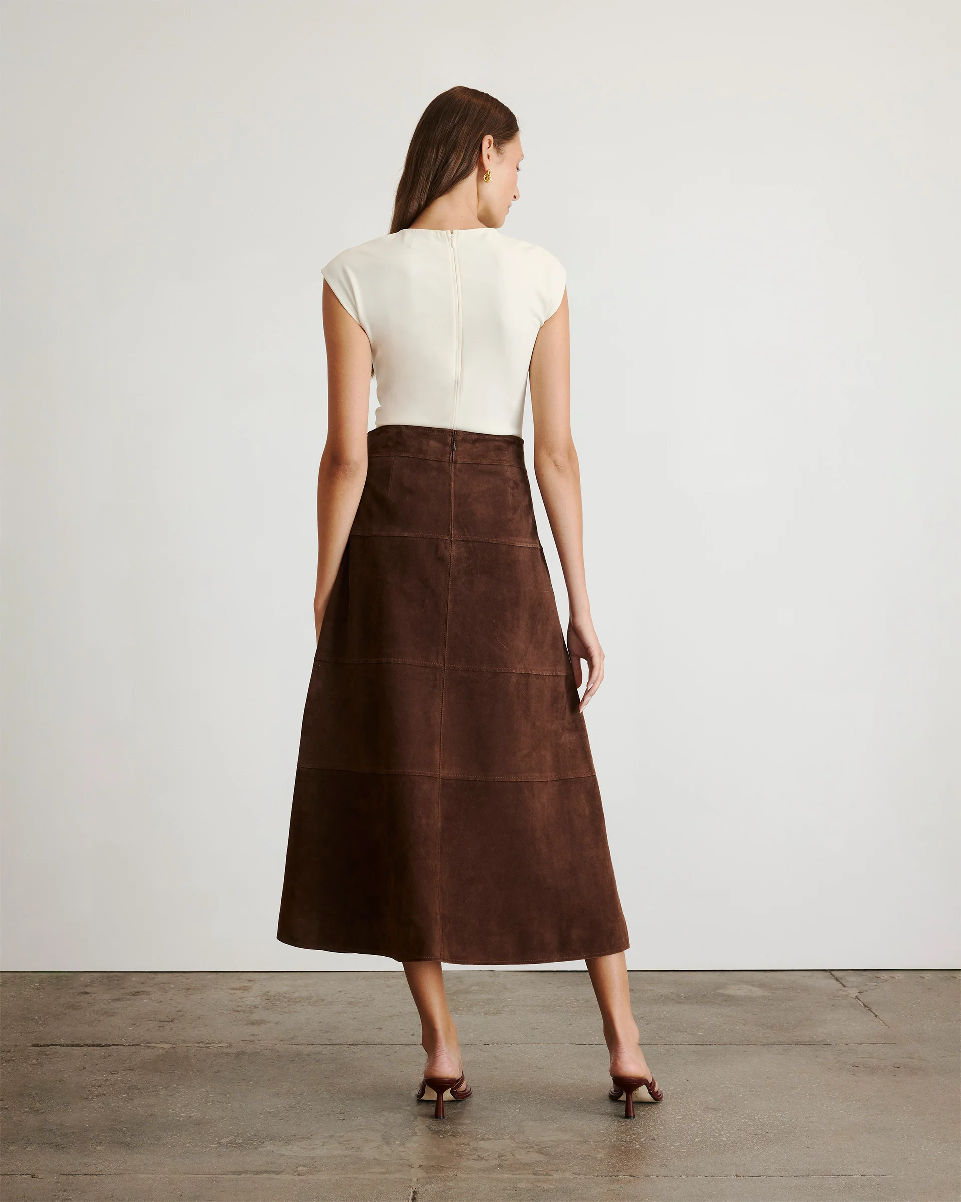 Suede Hudson Skirt - Image 7