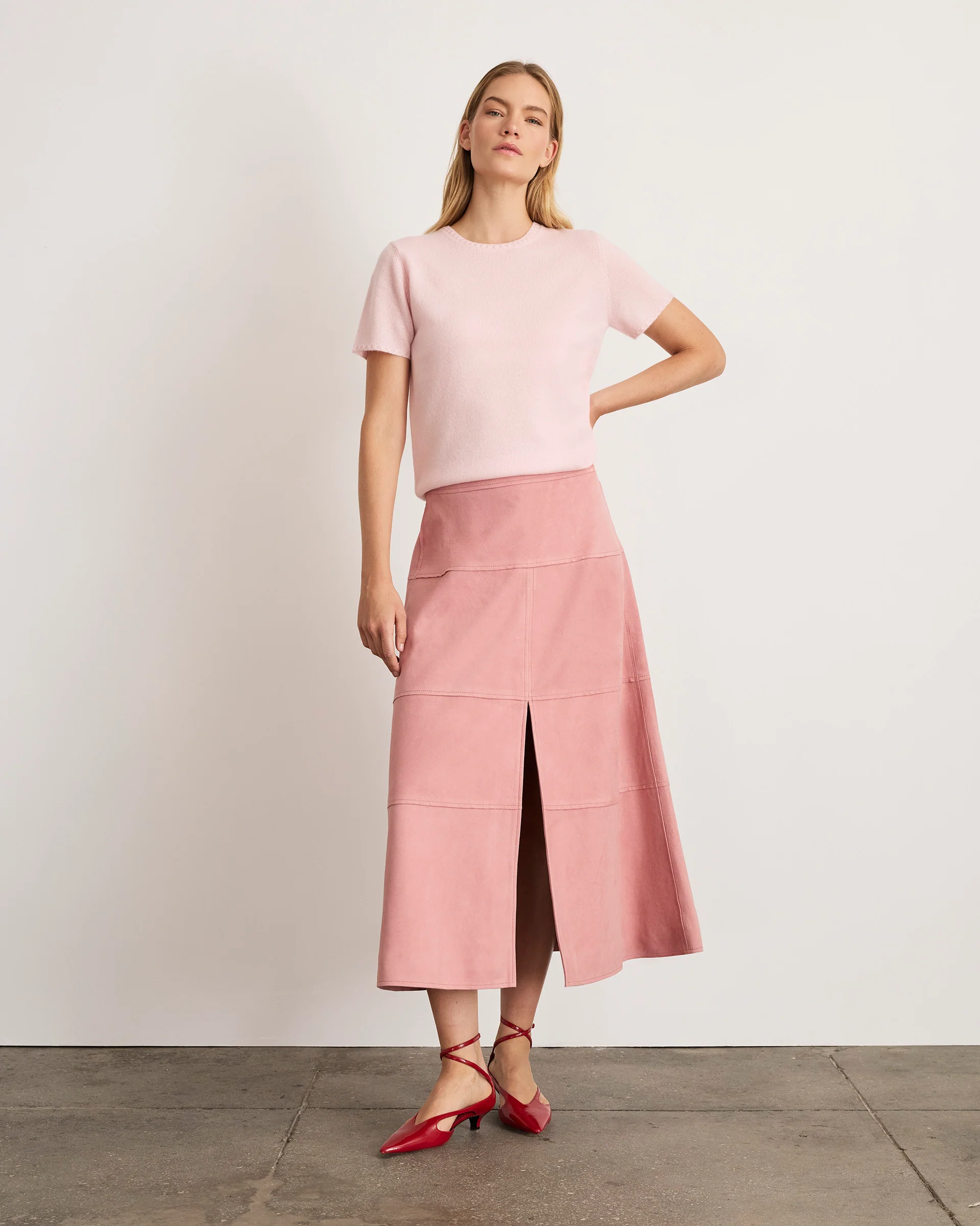 Suede Hudson Skirt - Image 4